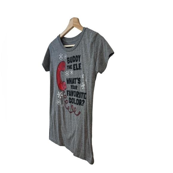 Ripple Junction Elf the Movie Gray Short Sleeve T-Shirt Size Small - Picture 3 of 9